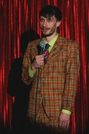 Donny Dunn Tv Series Baby Reindeer 2024 Richard Gadd Checkered Suit.