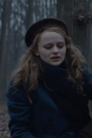 Halina Kurc Tv Series We Were The Lucky Ones 2024 Joey King Blue Coat