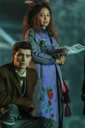 Kassius Nelson Dead Boy Detectives 2024 Crystal Palace Purple Trench Coat