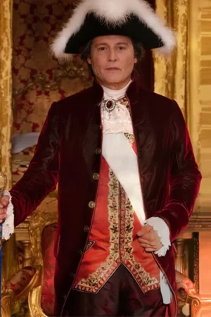 Louis Xv Jeanne Du Barry Movie Johnny Depp Maroon Velvet Coat