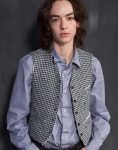 Maddy Film I Saw The Tv Glow 2024 Brigette Lundy-paine Houndstooth Vest