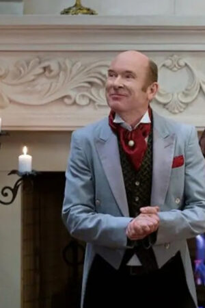 Mayor Bob Truman Film Legend Of The Lost Locket 2024 Hrothgar Mathews Grey Tail Blazer