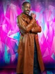 Ncuti Gatwa Tv Series Doctor Who 2024 15th Doctor Brown Leather Trench Coat