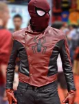 Peter Parker Spiderman The Last Stand Red And Black Faux Leather Jacket