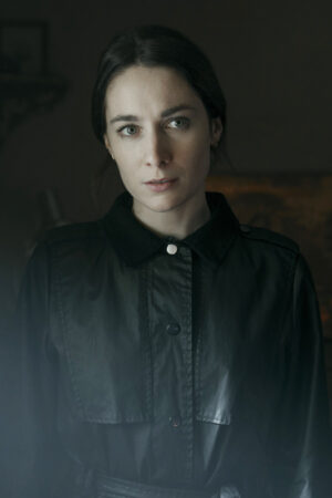 Siobhan-Cullen-TV-Series-Bodkin-2024-Dove-Black-Trench-Coat
