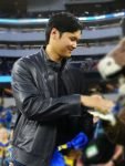 Sofi Stadium Dodgers Superstar Shohei Ohtani’s Black Jacket