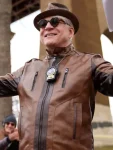Steve Martin Only Murders In The Building Charles-haden Savage Season 02 Episode 04 Brown Leather Jacket.