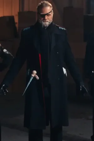 The Winter General Villains Incorporated 2024 Movie Gabriel Casdorph Black Coat