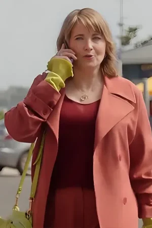 Alexa Crowe My Life Is Murder S04 Lucy Lawless Trench Coat.