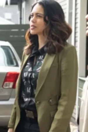 Angela Lopez The Rookie Season 06 Alyssa Diaz Olive Blazer