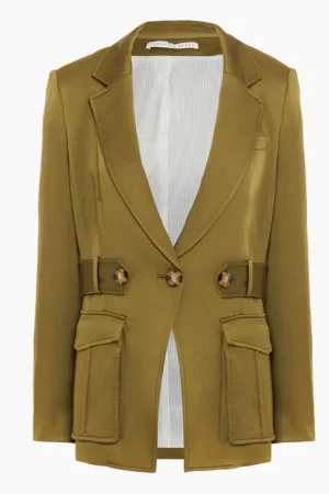Angela Lopez The Rookie Season 06 Alyssa Diaz Olive Blazer.