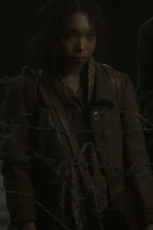 Bailey Bass Interview With The Vampire S02 Claudia Brown Trench Coat.