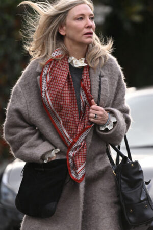 Catherine Ravenscroft Tv Series Disclaimer 2024 Cate Blanchett Grey Coat.