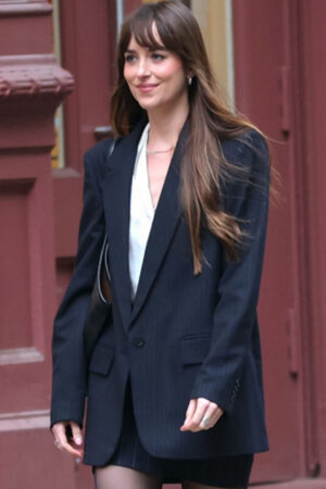 Film Materialists 2024 Dakota Johnson Black Blazer