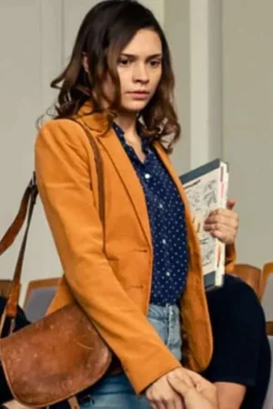 Harriet Herbig-matten Maxton Hall The World Between Us Ruby Bell Brown Blazer Jacket