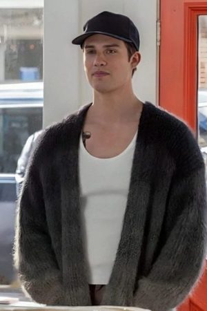 Hayes 2024 The Idea Of You Nicholas Galitzine Cardigan.