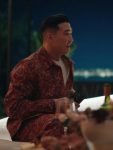 Joel Kim Booster Tv Series Loot Season 2 Nicholas Floral Shirt
