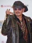Johnny Depp Black Distressed Jacket