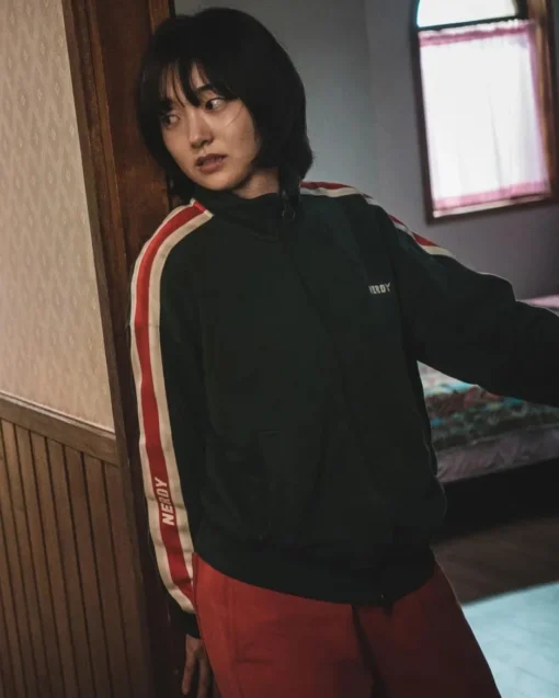 Kim Hye-jun 2024 A Shop For Killers Tv Series Jung Ji-an Track Jacket
