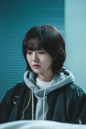 Kim Hye-jun A Shop For Killers 2024 Tv Series Satin Bomber Jacket