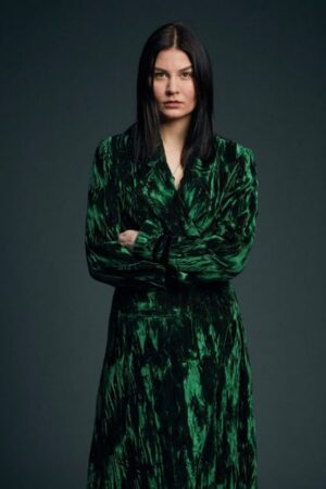 Malin Buska A Discovery Of Witches Satu Järvinen Green Velvet Coat.