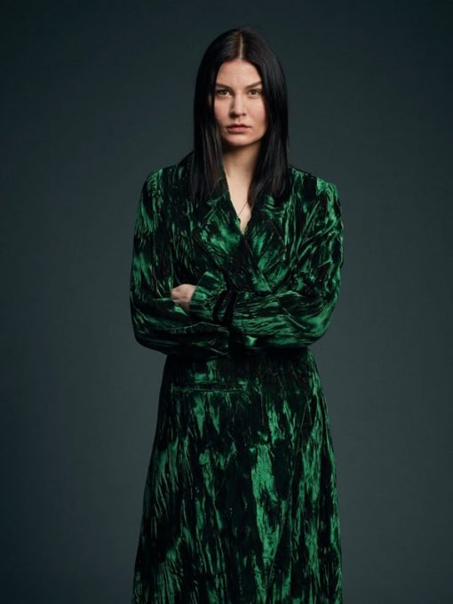 Malin Buska A Discovery Of Witches Satu Järvinen Green Velvet Coat.