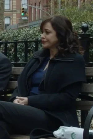 Maria Baez Tv Series Blue Bloods Marisa Ramirez Black Coat.