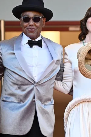 Mayor Franklin Cicero Megalopolis 2024 Premiere Giancarlo Esposito Silver Blazer