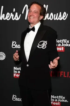 Men And Women Netflix Is A Joke Festival Beacher’s Madhouse 2024 Jeff Beacher Black Blazer