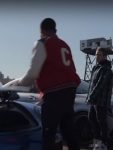 Michael Rainey Jr. Power Book II Ghost Tv Series Season 04 Red And White Varsity Leather Jacket.