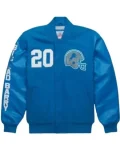 NFL-Barry-Sanders-Blue-Varsity-jacket