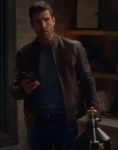 Nick Film The Image Of You 2024 Parker Young Leather Jacket