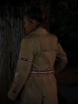 Paige Hurd Power Book II Ghost Tv Series Season 03 Lauren Brown Trench Coat.