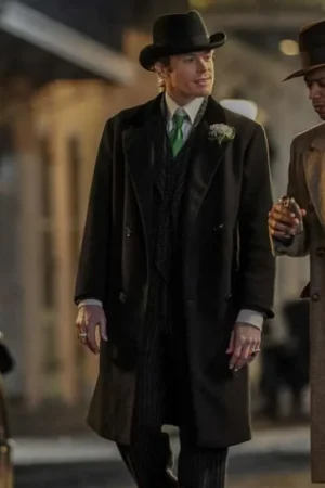 Sam Reid Interview With The Vampire Lestat De Lioncourt Black Wool Coat