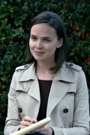 Shona Nowhere Special 2024 Movie Eileen O’higgins White Trench Coat