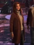 Spider-man 2 Mary Jane Brown Trench Coat.