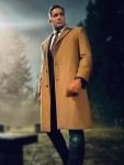 Victor Webster One Bad Apple A Hannah Swensen Mystery 2024 Brown Coat