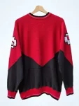 Vintage 90s Kansas City Taylor Swift Red And Black Chiefs Sweatshirt.