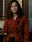 Alice Braga Dark Matter Tv Series Amanda Lucas Red Trench Coat.