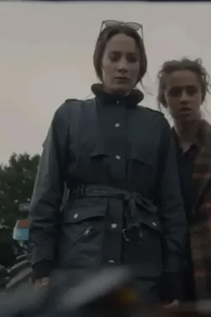 Bodkin 2024 Siobhán Cullen Black Trench Coat.