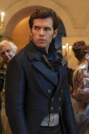 Bridgerton Tv Series S03 Colin Bridgerton Blue Tailcoat