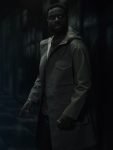 Dayo Okeniyi Tv Series Dark Matter S01 Grey Cotton Hooded Coat