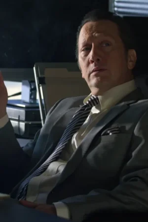Ethan Boggs Dead Wrong Movie 2024 Rob Schneider Grey Blazer