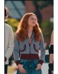 Harriet Manners Tv Series Geek Girl 2024 Emily Carey Grey Cropped Jacket