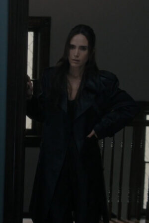 Jennifer Connelly Dessen Dark Matter Tv Series Black Leather Trench Coat