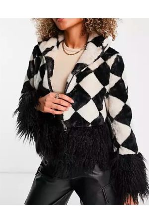 Lexi Tv Series Geek Girl 2024 Mia Jenkins Checkered Jacket.