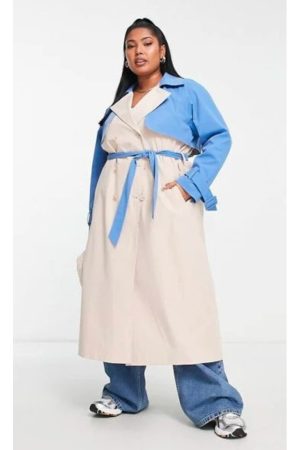 Lexi Tv Series Geek Girl 2024 Mia Jenkins Colorblock Trench Coat.