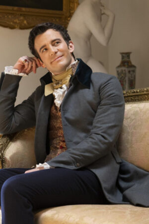 Luke Thompson Bridgerton Tv Series Benedict Bridgerton Grey Coat