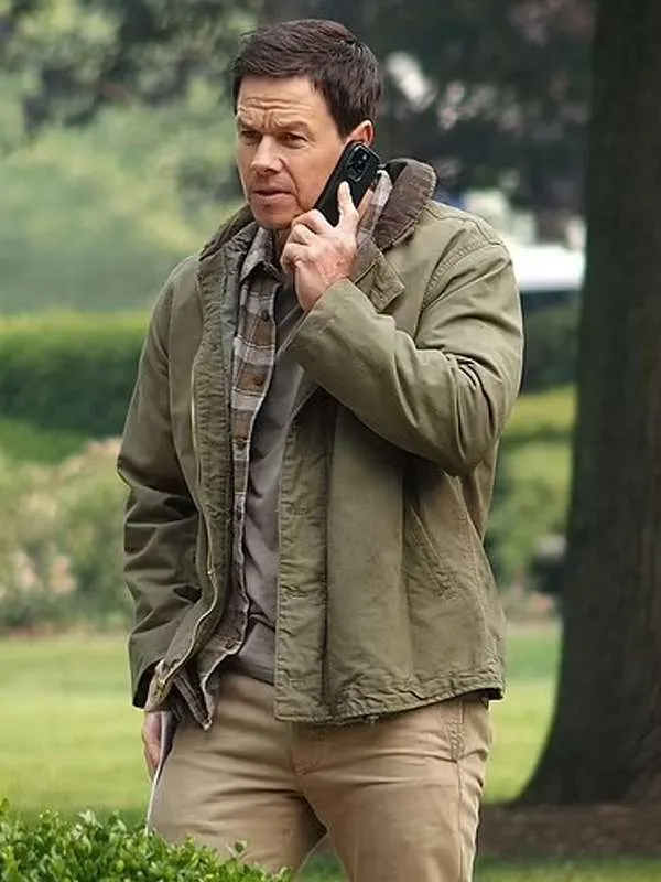 Mark Wahlberg The Union 2024 Mike Mckenna Green Cotton Jacket.