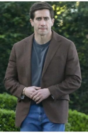 Rusty Sabich Tv Series Presumed Innocent 2024 Jake Gyllenhaal Brown Blazer.